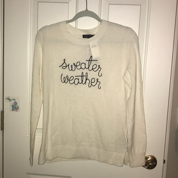 Banana Republic sweater weather italian yarn s NWT - Picture 3 of 8